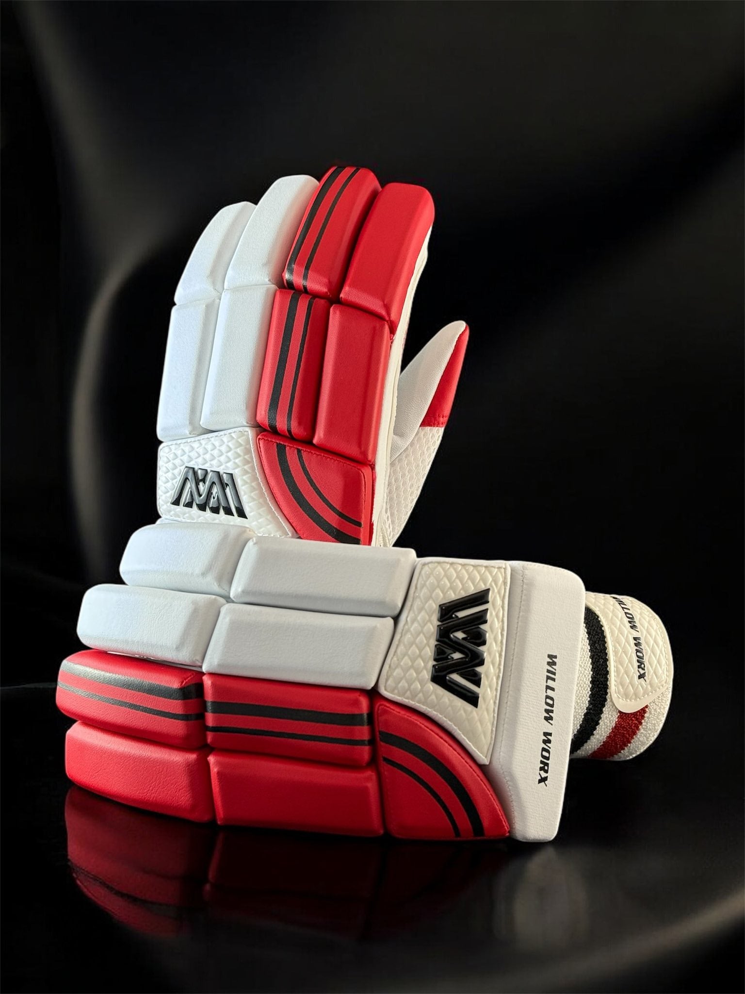Willow Worx Limited Edition Batting Gloves - Red