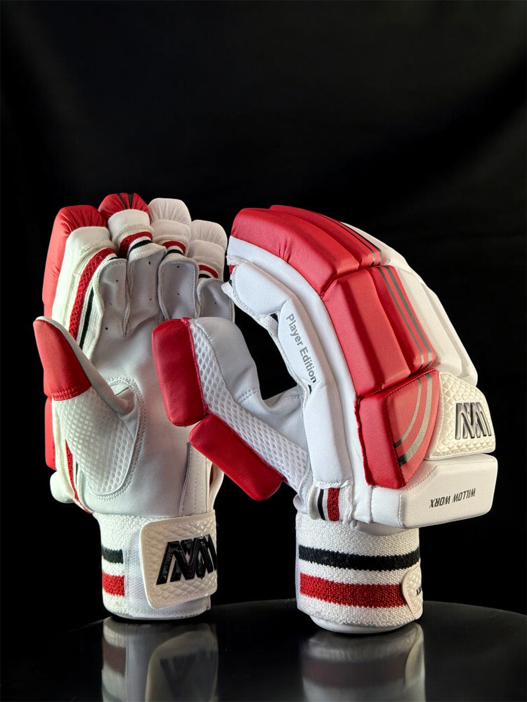Willow Worx Limited Edition Batting Gloves - Red