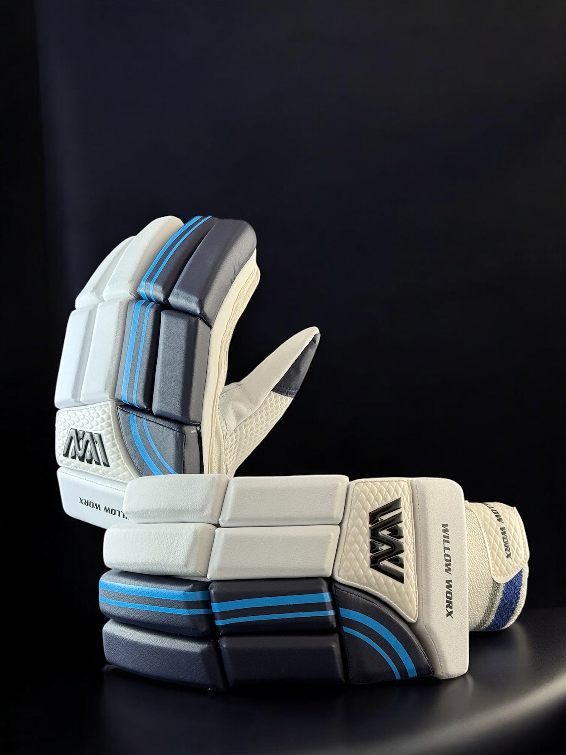 Willow Worx Limited Edition Batting Gloves - Blue